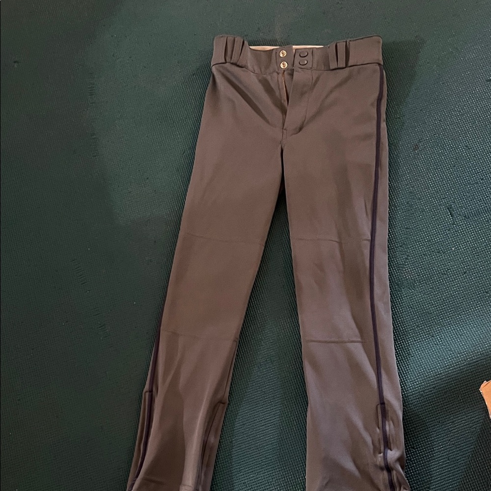 Boys' dark grey baseball Bottoms